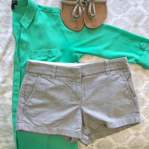 J. Crew Gray Chino Shorts